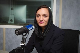 Zarifa Ghafari a fui l’Afghanistan, mais veut mettre à profit son exile pour porter la voix de celles et ceux qui n’ont pas la parole.